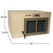 Breezaire WKCE 1060 Compact Wine Cellar Cooling Unit with Digital Temperature Display