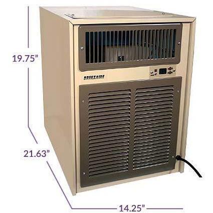 Breezaire WKL 4000 Cooling System, 1000 Cu. Ft. Wine Fridge WKL Series