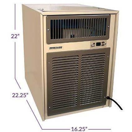 Breezaire WKL 8000 Wine Cooling Unit - 2000 Cu. Ft. Wine Cellar