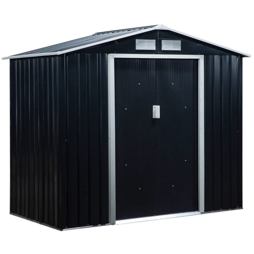 Outsunny 7'x4' Metal Outdoor Shed - 845-030CG