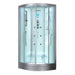 Sauna Hammam SHOWER CABIN HAMMAM ARCHIPEL® QDR 90C WHITE - OUT OF STOCK