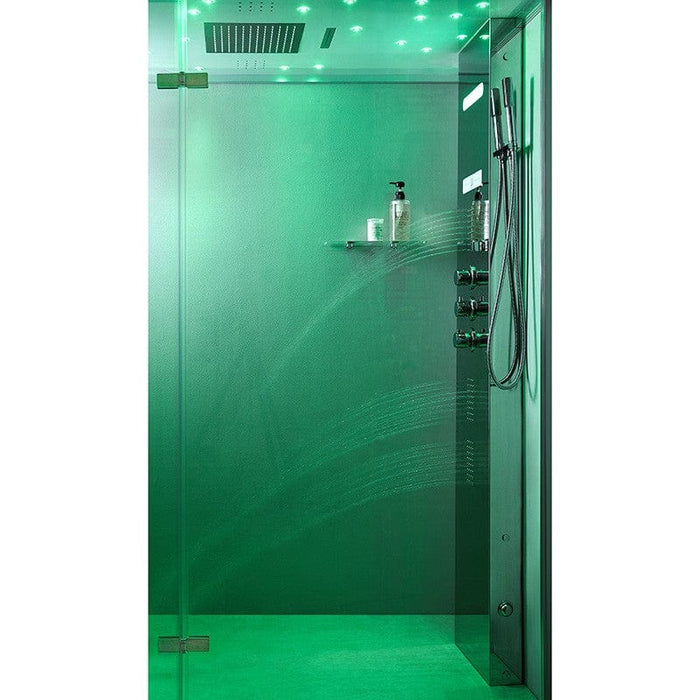 Sauna Hammam HAMMAM ARCHIPEL STEAM CONCEPT® 160D SHOWER CABIN 160X90CM
