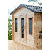 Canadian Timber Georgian CTC88W Traditional Outdoor Cabin Sauna by Dundalk Leisurecraft