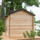 Canadian Timber Georgian CTC88W Traditional Outdoor Cabin Sauna by Dundalk Leisurecraft