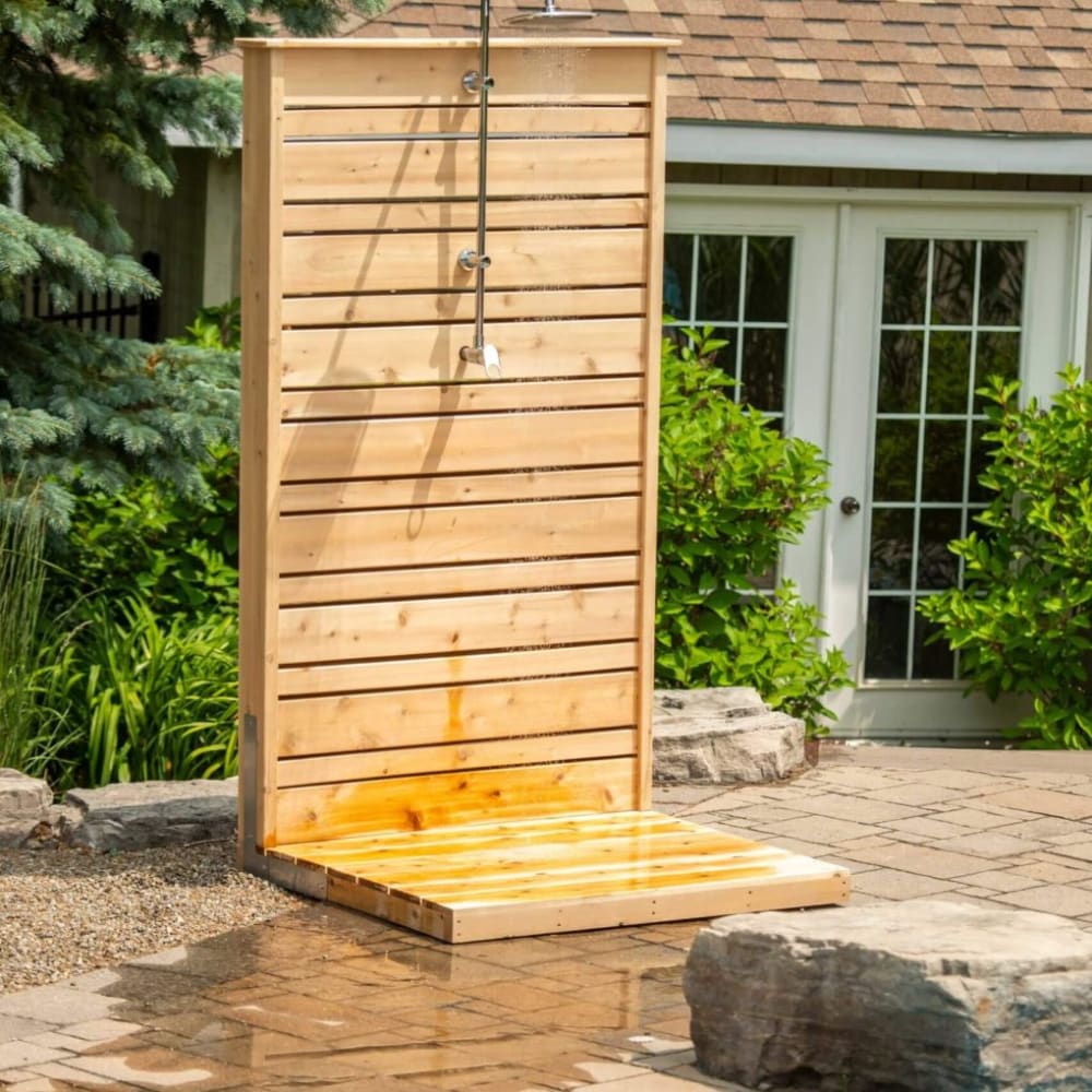 Canadian Timber Savannah Standing Shower by Dundalk Leisurecraft