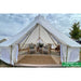 16' (5M) Zephyr™ Tent Cabin | Canvas Bell Tent - Backyard Provider