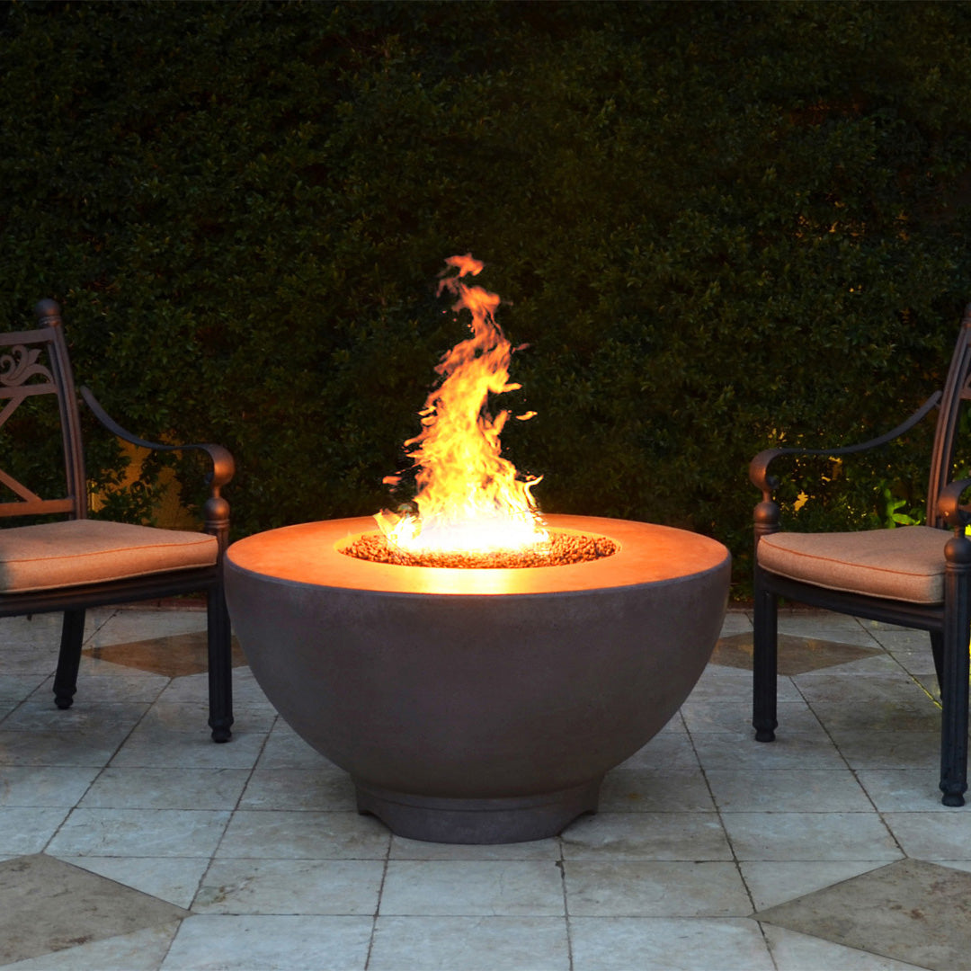 37" Sienna Concrete Fire Pit