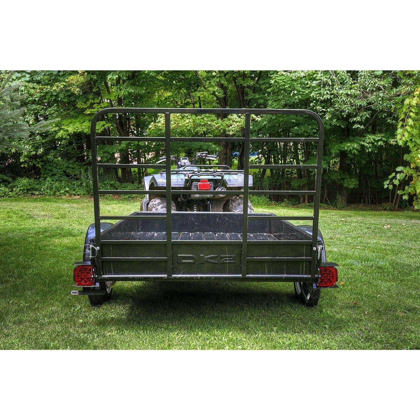 DK2 4 FT X 6FT Single Axle Utility Trailer Kit - Black