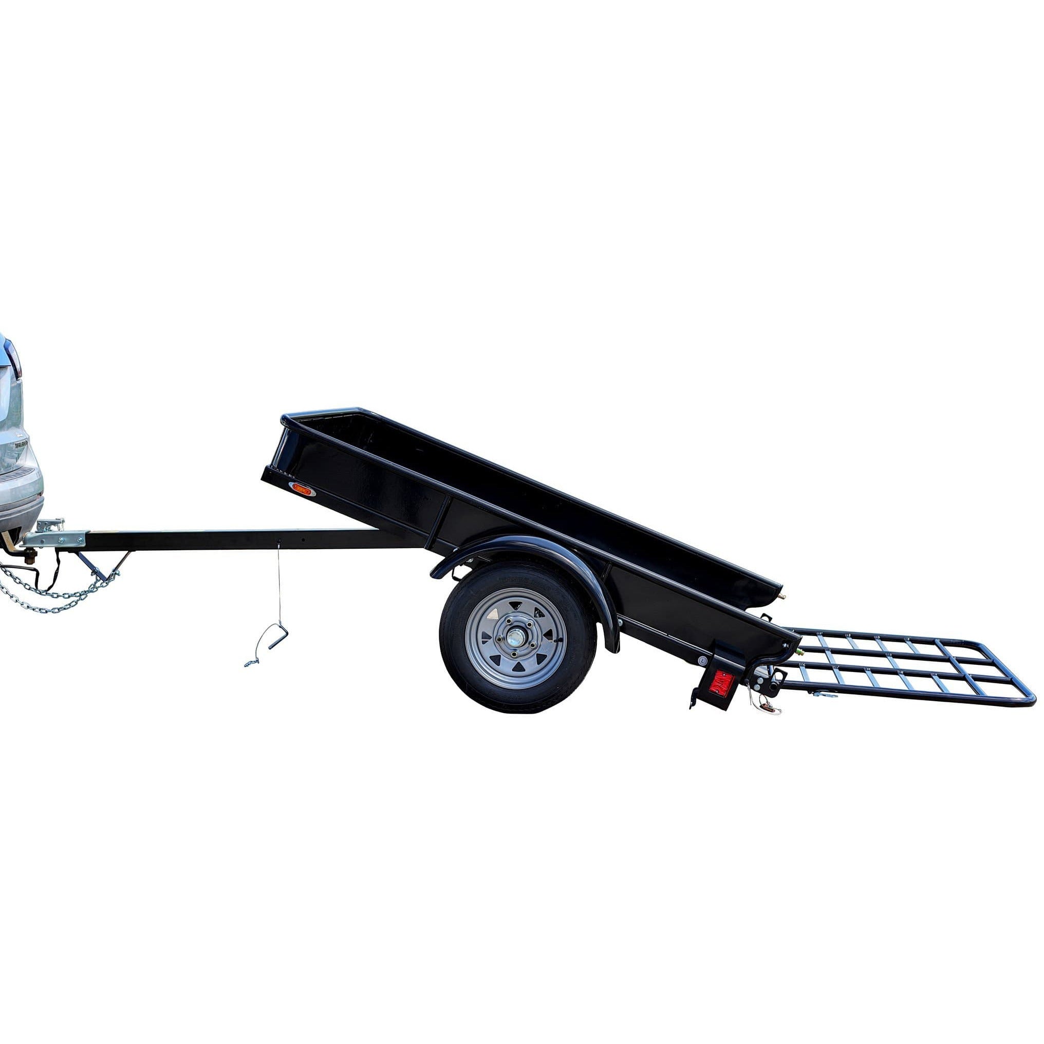 DK2 4 FT X 6FT Single Axle Utility Trailer Kit - Black