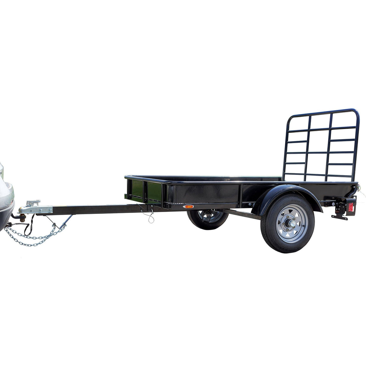 DK2 4 FT X 6FT Single Axle Utility Trailer Kit - Black