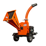 DK2 4 Inch Wood Chipper With Trailer System