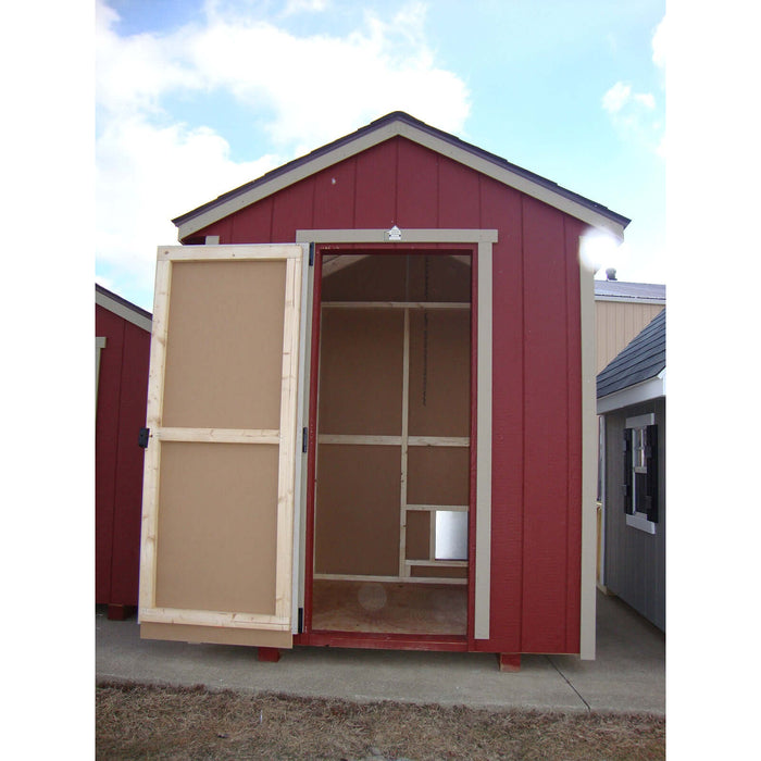 EZ-Fit 4x7 Dog Kennel Shed Kit with Run - kennel4x7