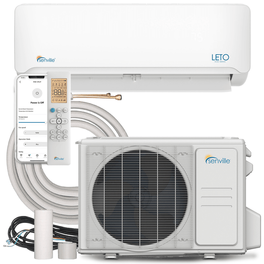 Senville LETO 12000 BTU Mini Split Air Conditioner and Heat Pump - SENL/12CD/220V