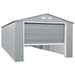 Duramax 12'x20' Imperial Metal Garage  Light Gray w/Off White 50952 - Backyard Provider