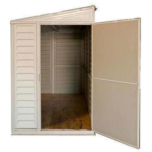 Duramax 4'x8' SideMate Shed with Foundation 06625 - Outdoor Storage - Backyard Provider