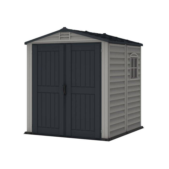 Duramax  6' x 6' StoreMate Plus Vinyl Shed w/ Floor 30425 - Backyard Provider