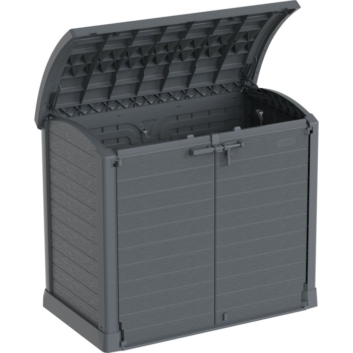 Duramax Storeaway Arc Lid 1200L Gray 86633 - Backyard Provider