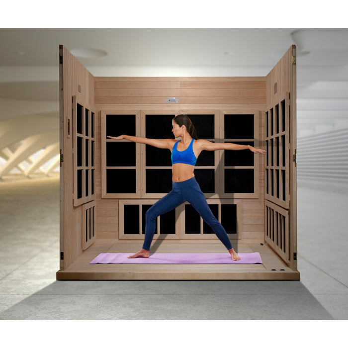 Dynamic Catalonia 8-person Ultra Low EMF Under 3MG FAR Infrared Yoga Sauna
