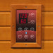 Dynamic Heming 2-person Corner Low EMF Under 8MG FAR Infrared Sauna