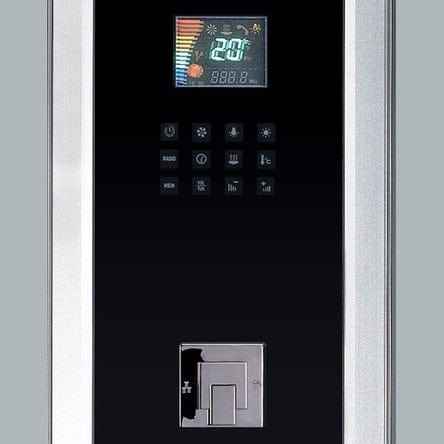 Platinum DZ963 Steam Shower - DZ963F8-Black