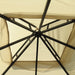 Outsunny 13' x 11' Patio Gazebo Canopy Garden Tent Sun Shade - 84C-331BG