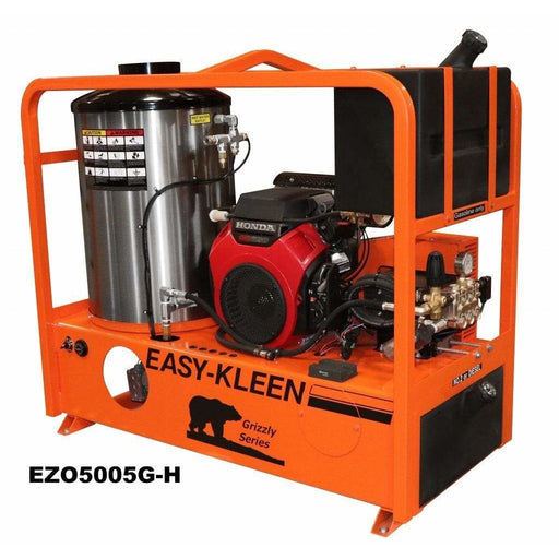 Easy-Kleen Industrial Gas-Hot Water Pressure Washer, Truck/Trailer Mounted, Skid, Honda Engine, 5000 PSI - EZO5005G-H