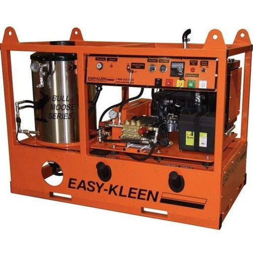 Easy-Kleen Industrial Hot Water - Diesel Pressure Washer, Bull Moose Series, Truck/Trailer Mounted, Skid-5000PSI - EZO5010D
