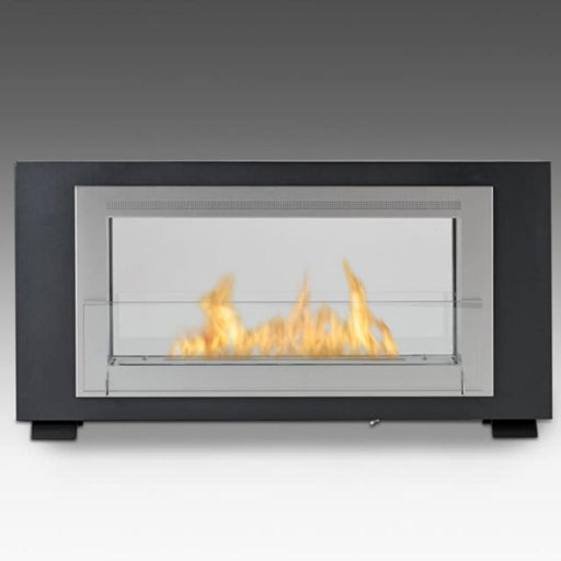 Eco-Feu Montreal 42-Inch 2-Sided Free Standing/Built-in Ethanol Fireplace