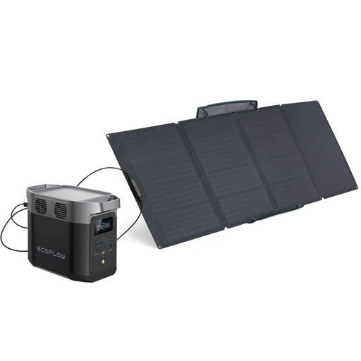 EcoFlow DELTA 2 + 400W Portable Solar Panel - DELTA2-400W