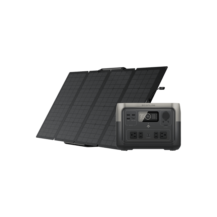 EcoFlow RIVER 2 Max +160W Portable Solar Panel - RIVER2MAX-160-1-US
