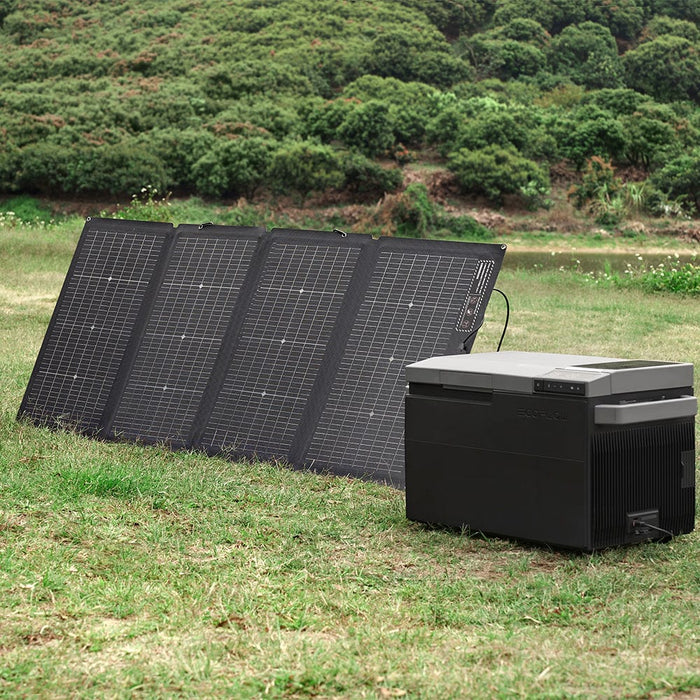 EcoFlow GLACIER + GLACIER Plug-in Battery + 220W Portable Solar Panel