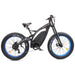 Ecotric Bison 48v 17.6AH 1000W Fat Tire Electric Bike, Matte Black - NS-SON26LCD-BL