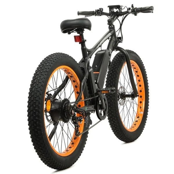 Ecotric Cheetah 26 Fat Tire Beach Snow Electric Bike - NS-FAT26S900-O