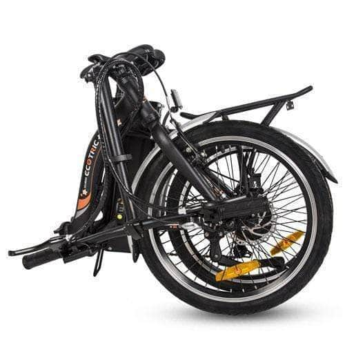 Ecotric Starfish 20" 350W Lightweight Electric City Bike - C-STA20LED-W-Z