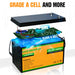 Eco-Worthy 1950W 24V 10x Bifacial 195W Complete MPPT Off Grid Solar Kit