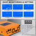 Eco-Worthy All-in-one Inverter Built in 5000W 48V Pure Sine Wave Inverter & 80A Controller for Off Grid System