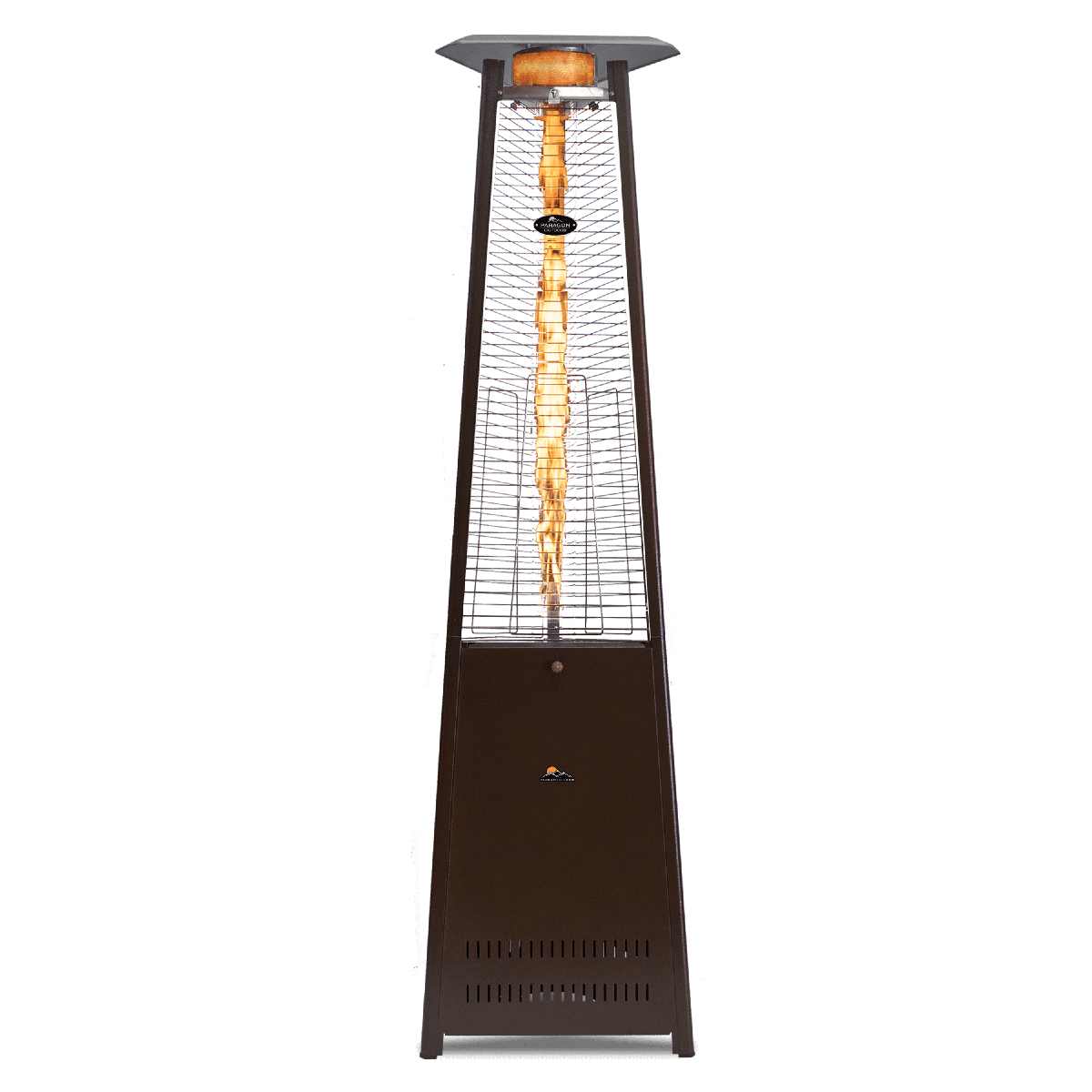 Paragon Outdoor Elevate Flame Tower Heater, 92.5”, 42,000 BTU - Backyard Provider