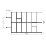 Palram - Essence 8' x 12' Greenhouse - HG5812