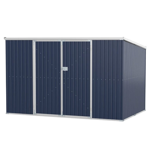 Outsunny 11' x 6' x 6' Steel Garden Storage Shed - 845-680GY