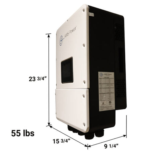 Aims Power KIT Hybrid Inverter & Lithium Battery Cabinet – 4.6 kW Output 6.9 kW Solar Capacity | 22,114 Watt Hours Battery Cabinet