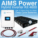 Aims Power KIT Hybrid Inverter Charger & Battery Bank 9.6 kW Inverter Output | 200 Amp Stored Battery Power