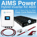 Aims Power KIT Hybrid Inverter Charger & Battery Bank 4.6 kW Inverter Output | 200 Amp Stored Battery Power