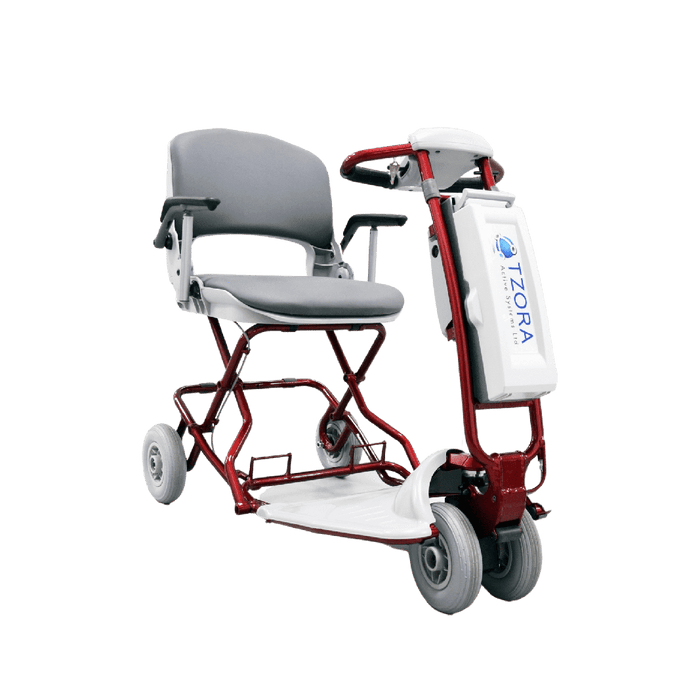 Tzora Feather Portable Lightweight Folding Mobility Scooter - Backyard Provider