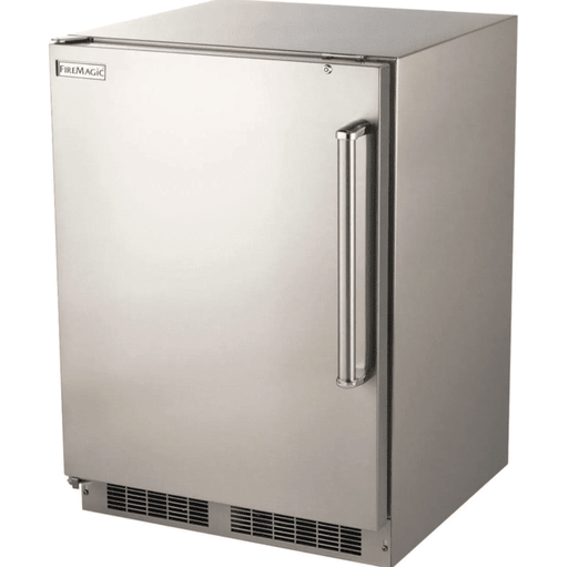 Fire Magic 24-Inch 5.1 Cu. Ft. Left Hinge Outdoor Rated Compact Refrigerator - 3589-DL - Fire Magic Grills