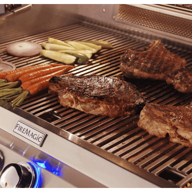 Fire Magic Aurora A660I 30-Inch Built-In Natural Gas Grill With Rotisserie And Analog Thermometer - A660I-8EAN - Fire Magic Grills