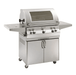 Fire Magic Aurora A660s 30-Inch Natural Gas Freestanding Grill w/ Flush Mounted Single Side Burner, 1 Sear Burner, Backburner, Rotisserie Kit, Magic View Window and Analog Thermometer - A660S-8LAN-62-W - Fire Magic Grills