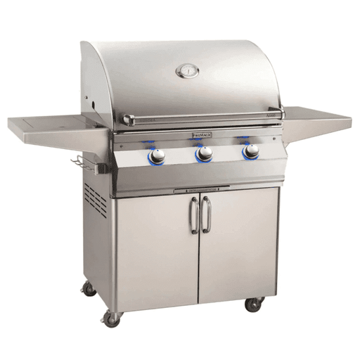 Fire Magic Aurora A660S 30-Inch Propane Gas Grill With One Infrared Burner, Side Burner, And Analog Thermometer - A660S-7LAP-62 - Fire Magic Grills