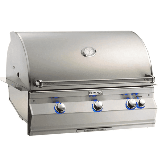 Fire Magic Aurora A790I 36-Inch Built-In Natural Gas Grill With Analog Thermometer - A790I-7EAN - Fire Magic Grills