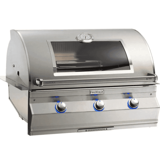 Fire Magic Aurora A790I 36-Inch Built-In Natural Gas Grill With Magic View Window And Analog Thermometer - A790I-7EAN-W - Fire Magic Grills