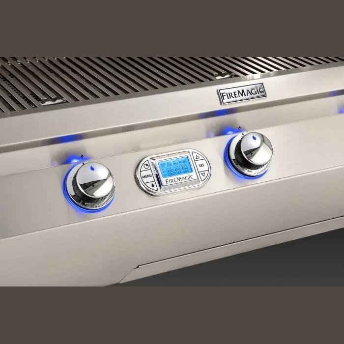 Fire Magic Echelon Diamond 48" Freestanding Grill with Rotisserie, Infrared Burner, Power Burner and Digital Thermometer, Natural Gas - E1060S-8L1N-51